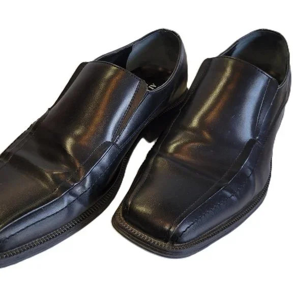Men’s ALFANI Alfani Men\'s Ascher Bike Toe  black dress shoe 11.5 W WIDE alf-mens-42101-blk-12w-oxfords.png main image 4